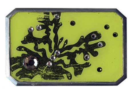 Belt Buckle Mixed Media